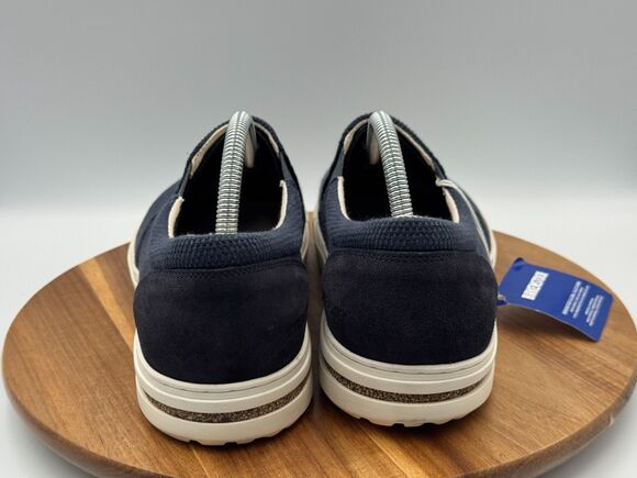 BIRKENSTOCK Oswego Midnight Blue Slip On Sneaker Loafer Men\'s 11 EU44 NWT! main image 6
